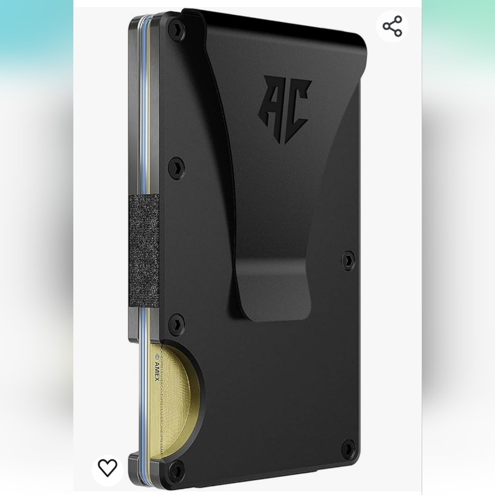 Men's Minimalist Credit Card Holder